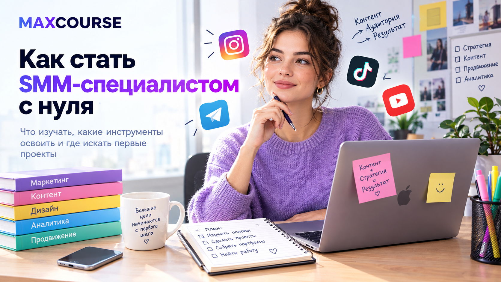 Как стать SMM-специалистом с нуля: что изучать и с чего начать